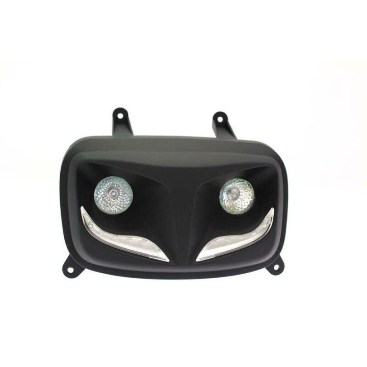 Feux booster led R8 noir mat | Oxmoto