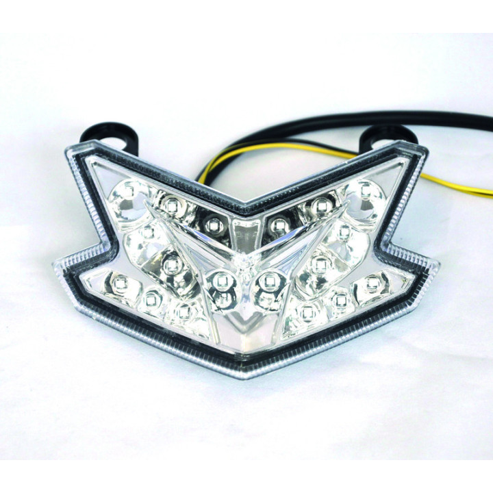 Feu arrière Bihr LED avec clignotants intégrés Kawasaki Z800, ZX636