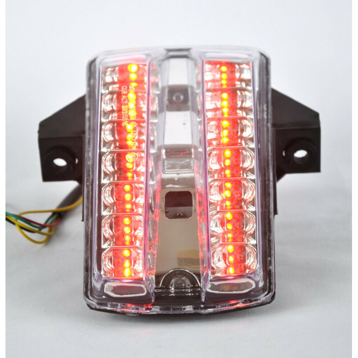 Feu arrière Bihr LED avec clignotants intégrés Suzuki SV650/SV1000