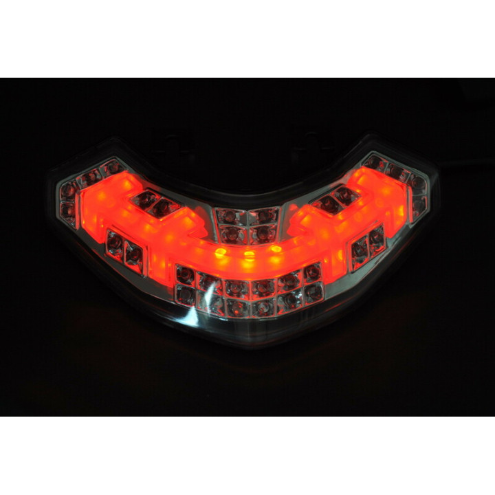 Feu arrière Bihr LED clignotants intégrés Ducati Multistrada 1200