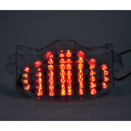 Feu arrière Bihr LED avec clignotants intégrés Yamaha FZ6