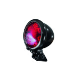 Feu arrière LED homologué rouge Bihr EGG noir | Oxmoto