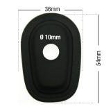 Cache-orifices clignotants Bihr Yamaha | Oxmoto