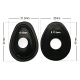 Cache-orifices clignotants Bihr Suzuki WHSS1 | Oxmoto