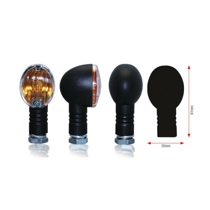 Clignotants Bihr 21W Basic blanc universel | Oxmoto