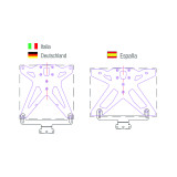 Catadioptre Lightech support horizontale | Oxmoto