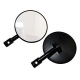 Rétroviseur Bihr universel 80mm - noir | Oxmoto