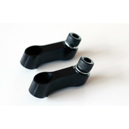 Pattes de déport rétroviseur Bihr universel M10/125 | Oxmoto