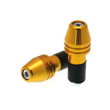 Embouts de guidon Bihr Rocket Ø18mm or | Oxmoto
