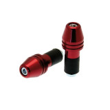 Embouts de guidon Bihr Rocket Ø18mm rouge | Oxmoto