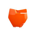 Plaque numéro frontale Polisport orange KTM 8664900001