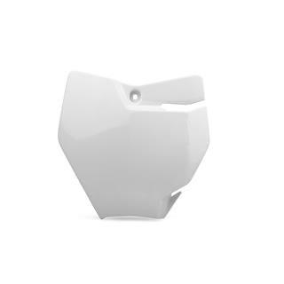 Plaque numéro frontale Polisport blanc KTM SX65 8665700001