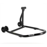 Béquille de stand monobras droite Bihr Home Track noir mat roues noir