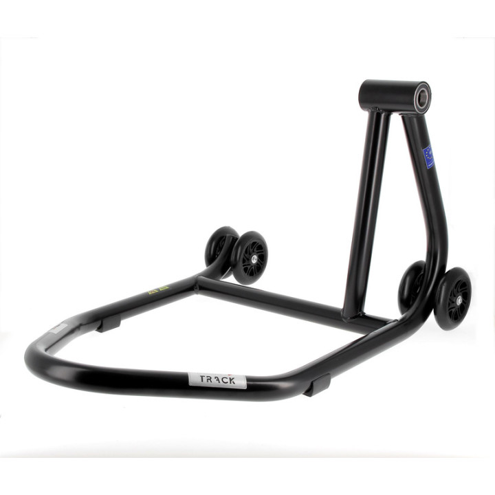 Béquille de stand monobras droite Bihr Home Track noir mat roues noir