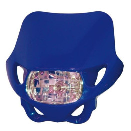 Plaque phare Bihr Enduro bleu 12V/35W | Oxmoto