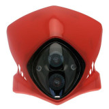 Plaque phare Bihr Viper rouge | Oxmoto