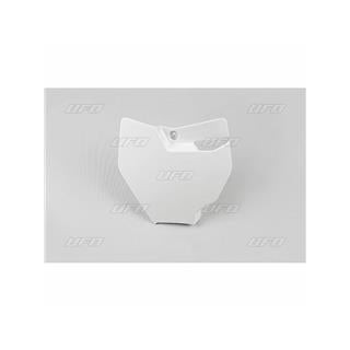 Plaque numéro frontale UFO blanc KTM SX65 | Oxmoto