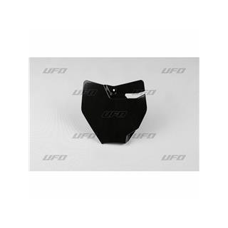 Plaque numéro frontale UFO noir KTM SX65 | Oxmoto