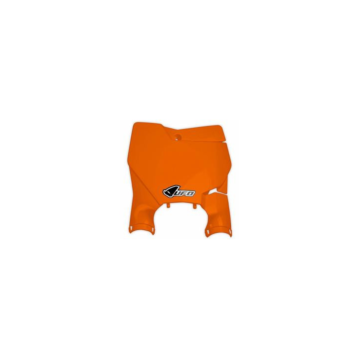 Plaque numéro frontale UFO Stadium orange KTM | Oxmoto