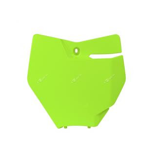 Plaque numéro frontale Racetech jaune fluo KTM sx/sx-f