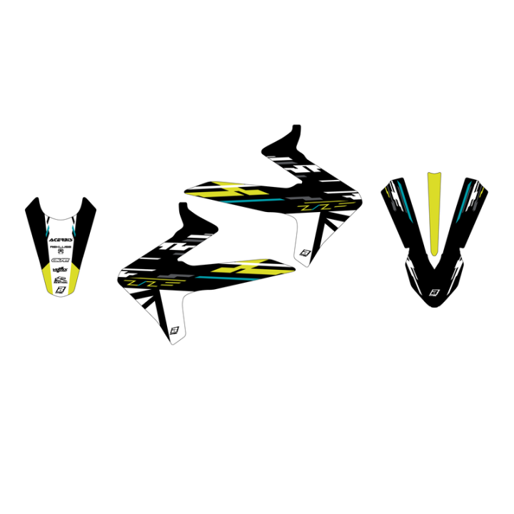 Kit déco Blackbird Dream Graphic 5 - version Chrome EFX 2H00ABCRO