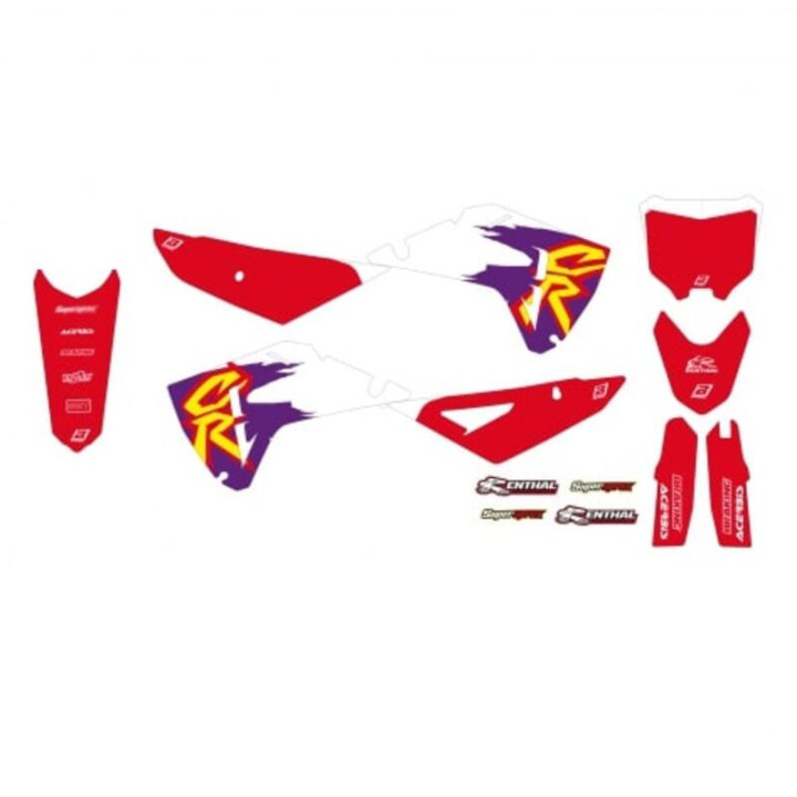 Kit déco Blackbird Retro | Oxmoto