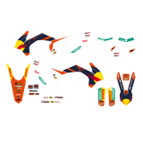 Kit déco complet Blackbird Replica 2538R23 | Oxmoto