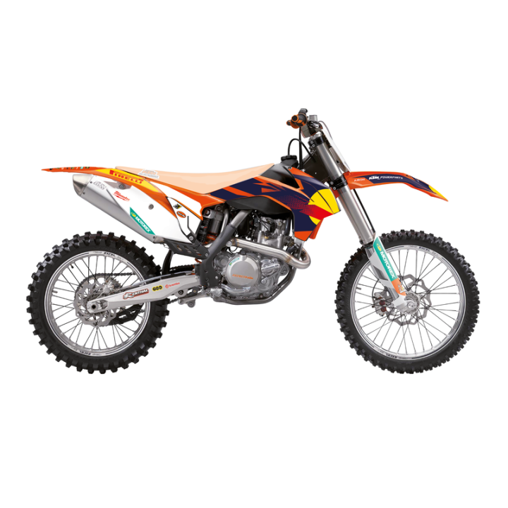 Kit déco complet Blackbird Replica 2538R23 | Oxmoto