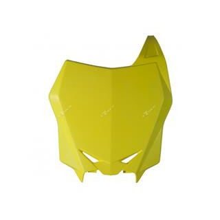 Plaque numéro frontale Racetech Factory jaune Suzuki RM-Z250/450