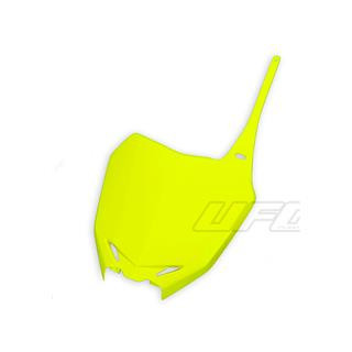 Plaque numéro frontale UFO jaune fluo Suzuki rm-z250