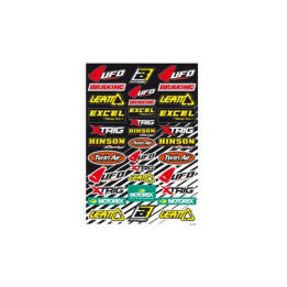 Planche de stickers Blackbird 2014 | Oxmoto
