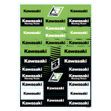 Planche de stickers Blackbird PVC - Kawasaki | Oxmoto