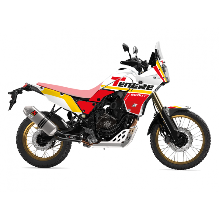 Kit déco Blackbird Rally Ride - rouge | Oxmoto