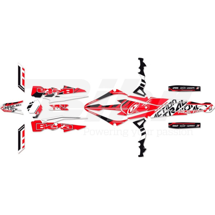 Kit déco Blackbird Traction Beta EVO 125/200/250 | Oxmoto
