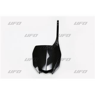 Plaque numéro frontale UFO noir Yamaha YZ450F | Oxmoto