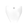 Plaque numéro frontale Racetech blanc Husqvarna TC85