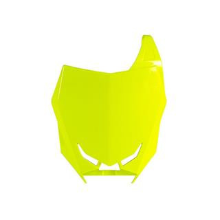 Plaque numéro frontale Racetech jaune fluo Suzuki RM-Z450