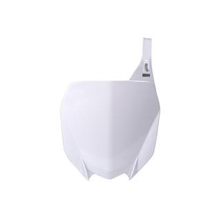 Plaque numéro frontale Racetech blanc Yamaha YZ-450F