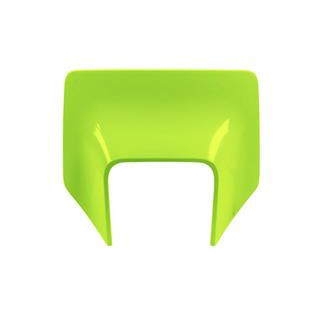 Plaque numéro frontale Racetech jaune fluo Husqvarna TE/FE