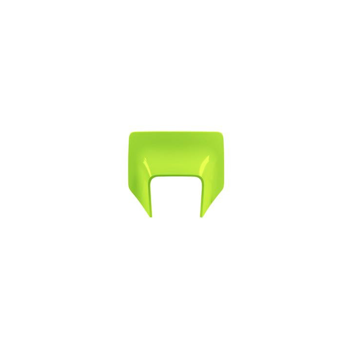 Plaque numéro frontale Racetech jaune fluo Husqvarna TE/FE