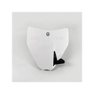 Plaque numéro frontale UFO blanc Husqvarna TC85 | Oxmoto