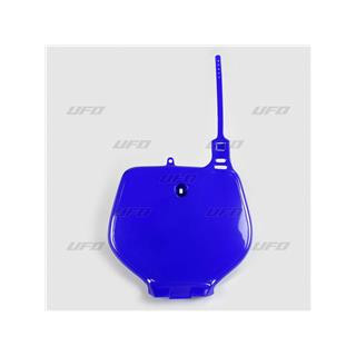 Plaque numéro frontale UFO bleu Yamaha YZ125/250 | Oxmoto
