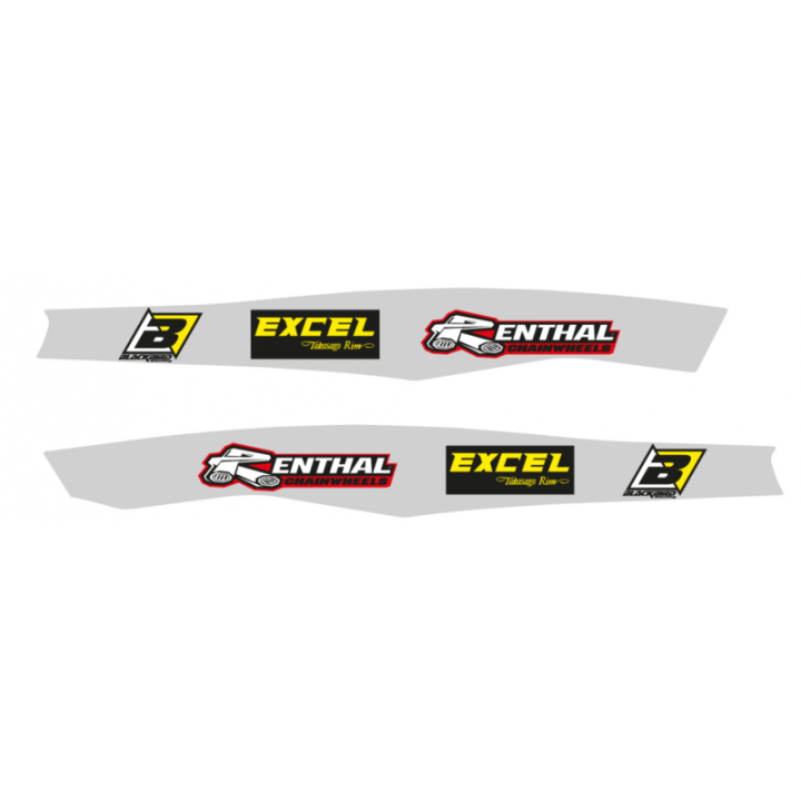 Stickers de bras oscillant Blackbird - KTM SX/SX-F | Oxmoto