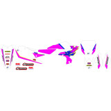 Kit déco Blackbird Retro - Yamaha YZ125/250 | Oxmoto