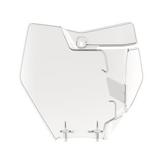 Plaque numéro frontale Polisport transparent KTM SX/SX-F125