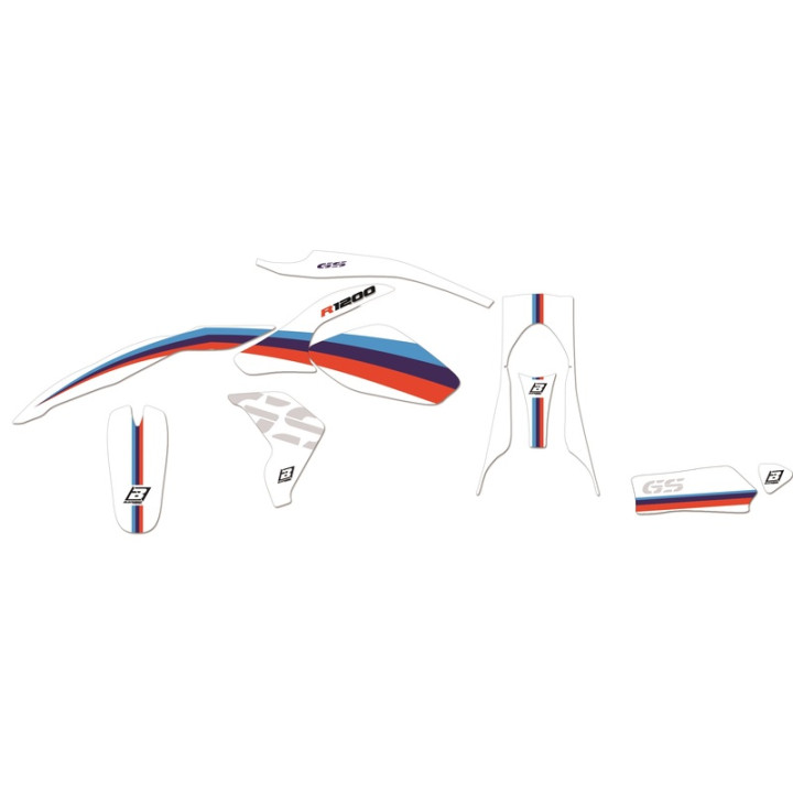 Kit déco Blackbird Classic Line BMW R1200GS | Oxmoto