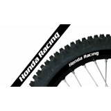 Déco de jante Blackbird Replica Honda Racing noir universelle