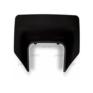 Plaque numéro frontale Husqvarna noir | Oxmoto