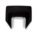 Plaque numéro frontale Husqvarna noir | Oxmoto