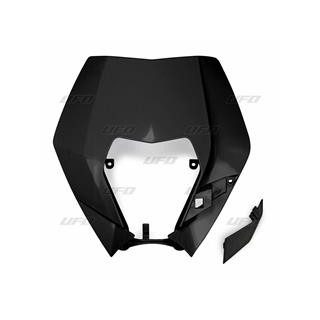 Plaque numéro frontale UFO KTM noir | Oxmoto